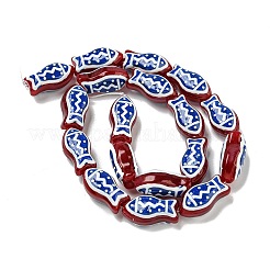 Handmade Transparent Glass Beads&nbsp;GLAA-N0028-02B