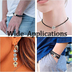 150Pcs 3 Styles Alloy Spacer Beads&nbsp;FIND-YW0011-75