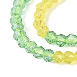 Transparent Glass Beads Strands&nbsp;GLAA-N074-01A-05