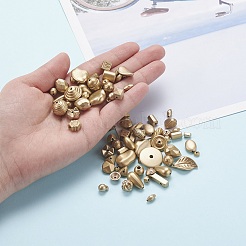 Plated Acrylic Beads&nbsp;MACR-YW0001-29G