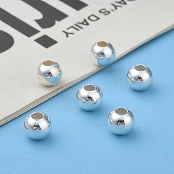 925 Sterling Silver Beads&nbsp;STER-T002-241S-8mm