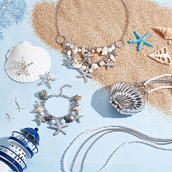 Ocean Theme Jewelry Sets&nbsp;SJEW-GA0001-05