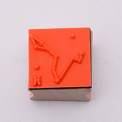 Wooden Stamps&nbsp;LS-DIY-WH0175-46L