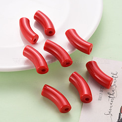 Opaque Acrylic Beads&nbsp;MACR-S372-001B-S010