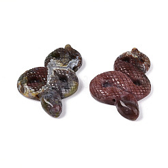 Natural Indian Agate Cobra Display Decoration&nbsp;G-N348-05E