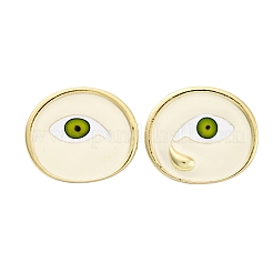 Alloy Stud Earrings&nbsp;EJEW-M075-08G