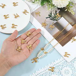 20Pcs 304 Stainless Steel Pendants&nbsp;STAS-BBC0007-78G