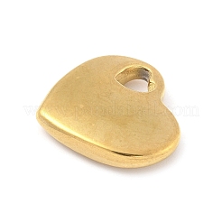 304 Stainless Steel Heart Pendants&nbsp;STAS-R162-01G-02