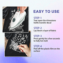 Glass Hotfix Rhinestone&nbsp;DIY-WH0303-821