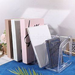 5-grid Plastic Bookends&nbsp;ODIS-WH0038-295