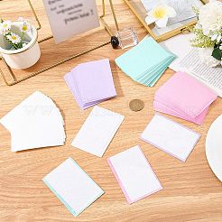 100Pcs 4 Colors Heart PVC Pouch Film Photo Protecting Sheets&nbsp;AJEW-CP0010-59