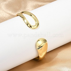 304 Stainless Steel Cuff Bangles for Women&nbsp;BJEW-Z097-06G