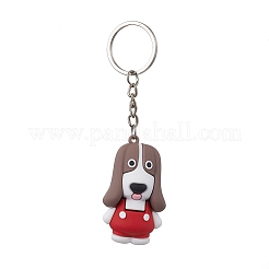 Cartoon Dog PVC Plastic Keychain&nbsp;KEYC-JKC00678