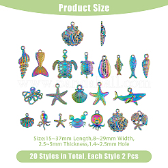 2 Sets Alloy Pendants&nbsp;PALLOY-DC0001-15