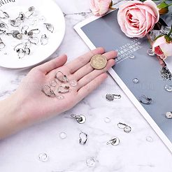 80Pcs 4 Style 304 Stainless Steel Leverback Earring Findings&nbsp;STAS-UN0024-46