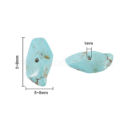 Synthetic Turquoise Chip Bead Strands&nbsp;G-CJ0001-09