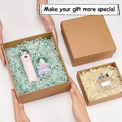 6Pcs 6 Style Rectangle Kraft Paper Bag with Handle&nbsp;CON-BC0002-39