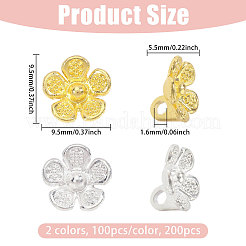 200Pcs 2 Colors Alloy Pendants&nbsp;FIND-CA0011-56