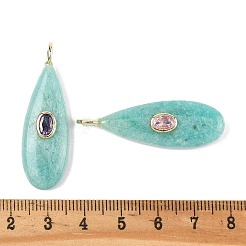Natural Amazonite Pendants&nbsp;G-D357-03A