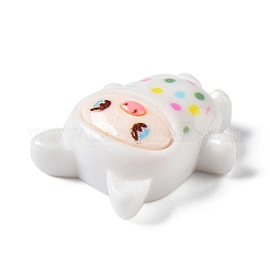 Opaque Resin Cute Animal Cabochons&nbsp;RESI-Q217-02B
