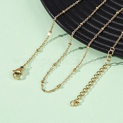 2.5MM 304 Stainless Steel Satellite Chain Necklaces&nbsp;NJEW-T016-25G