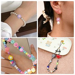 35Pcs 7 Colors Baking Paint Alloy Beads&nbsp;FIND-CJ0011-16