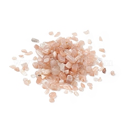 Natural Peach Moonstone Chips Beads&nbsp;G-O103-26