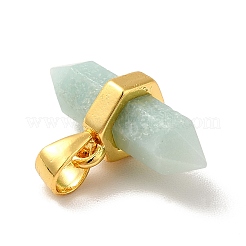 Natural Amazonite Pointed Pendants&nbsp;G-P481-01G-09