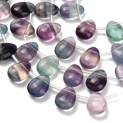 Natural Fluorite Beads Strands&nbsp;G-L634-I01-01