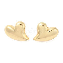 Rack Plating Brass Stud Earrings for Women&nbsp;EJEW-G394-17G