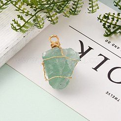 Rough Raw Natural Fluorite & Quartz Crystal & Rose Quartz Pendants&nbsp;PALLOY-JF00586