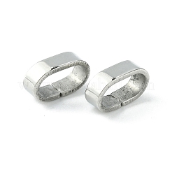 Non-Tarnish 201 Stainless Steel Slide Charms/Slider Beads&nbsp;STAS-C016-06P-1