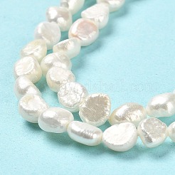 Natural Cultured Freshwater Pearl Beads Strands&nbsp;PEAR-E016-111