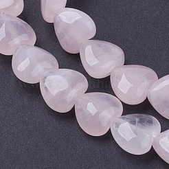 Girlfriend Valentines Day Ideas Natural Rose Quartz Bead Strands&nbsp;X-G-R190-18