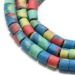 Dyed Synthetic Turquoise Beads Strands&nbsp;G-D356-B01-01