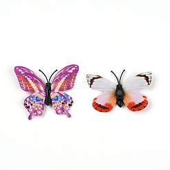 Luminous PVC 3D Butterfly Wall Decorations&nbsp;DIY-WH0218-42