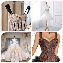 Polyester Boning Sewing Wedding Dress Fabric&nbsp;DIY-WH0304-704B-02
