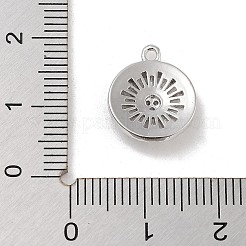 Brass with Clear Cubic Zirconia Pendants&nbsp;LS-KK-Z061-21A-P