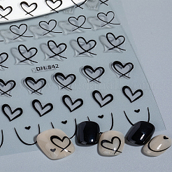 3Sheets 3 Colors Plastic Stickers&nbsp;MRMJ-LP0002-07