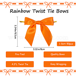 Polyester Bowknot&nbsp;DIY-WH20001-46B