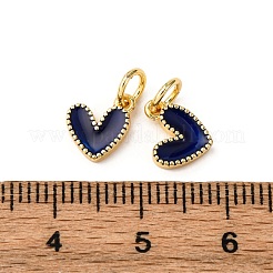 Brass Enamel Charms&nbsp;KK-A265-04G