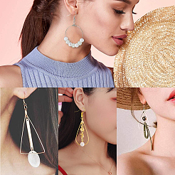 DIY Dangle Earring&nbsp;DIY-SC0010-14G
