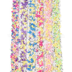 Resin Rhinestone Crystals Beaded Trim&nbsp;DIY-N008-02