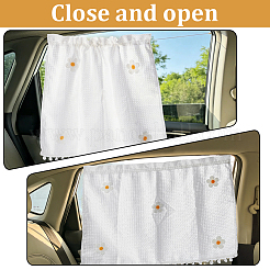 1Pc Polyester Universal Car Rear Side Window Sunshades&nbsp;AJEW-CN0007-87