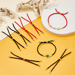 18Pcs 6 Colors Nylon Cord Slider Bracelet Making&nbsp;BJEW-UN0001-85