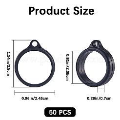 50Pcs Silicone Pendant&nbsp;SIL-GF0001-33B