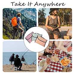 Portable Tartan Patern Non Woven Picnic Mat&nbsp;JX572C-02