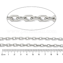 304 Stainless Steel Cable Chains&nbsp;CHS-G043-02P