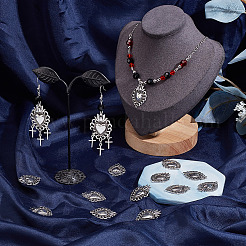60Pcs Tibetan Style Alloy Pendants&nbsp;TIBEP-SC0002-88