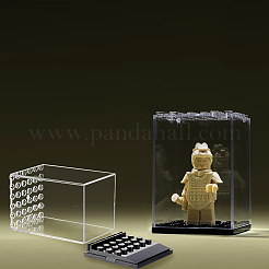 Transparent Plastic Minifigures Display Case&nbsp;LS-ODIS-WH0043-25